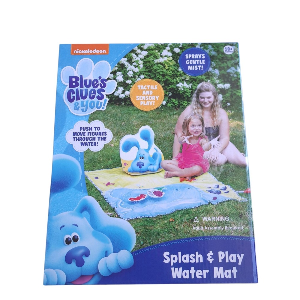 Little Kids Nickelodeon Blue's Clues & You Splash & Play Water Mat 18+ Months